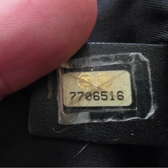 CHANEL Black Travel Line Quilted Bag and Wallet with Generic Bow - Picture 7 of 10